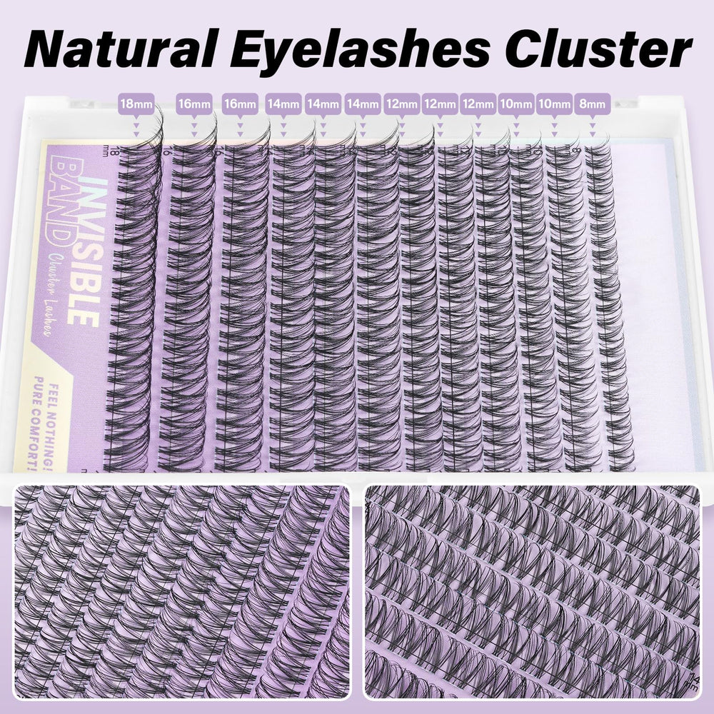 144-piece Venus Lash Clusters Kit for full lash effect.