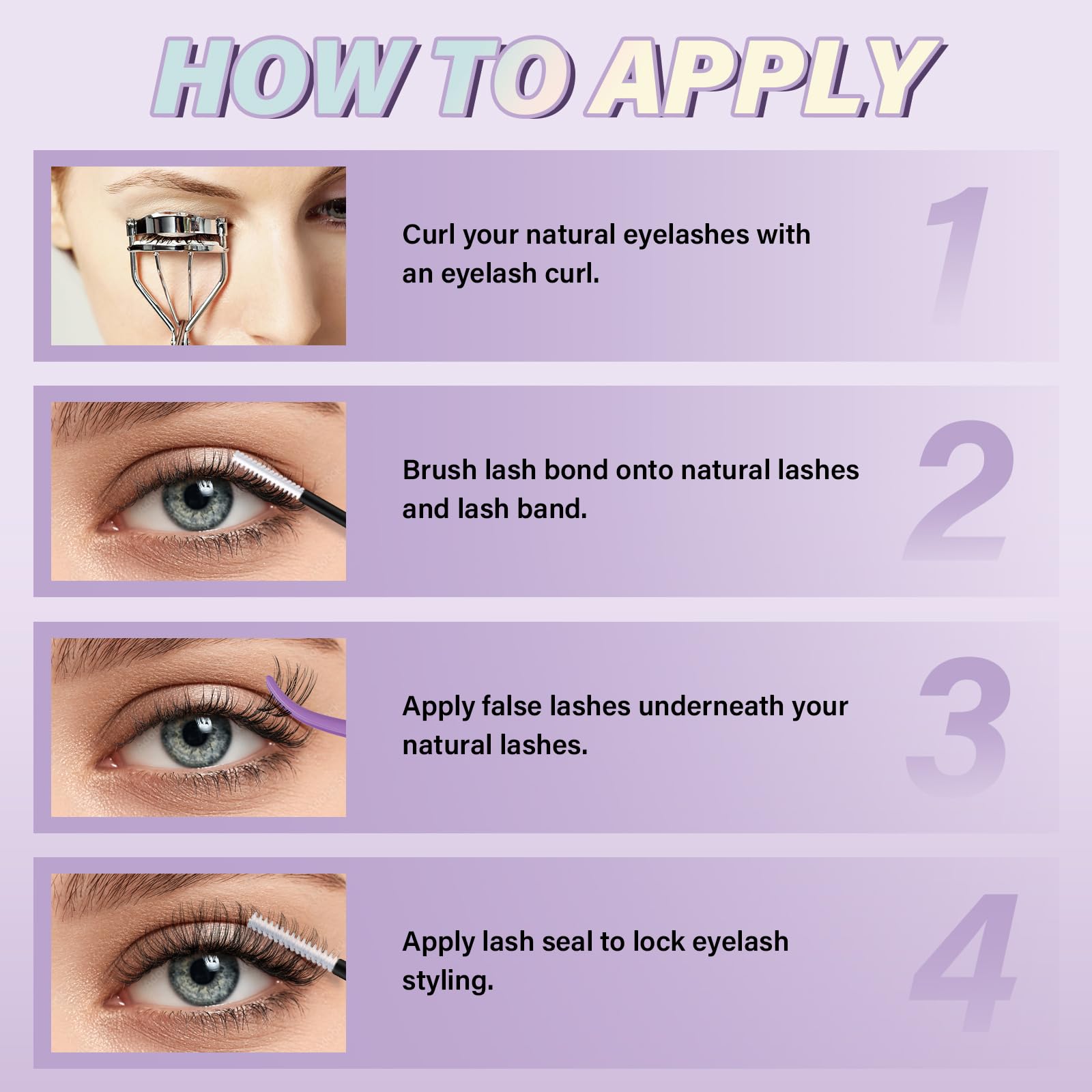 Remover oil included for safe, gentle removal.