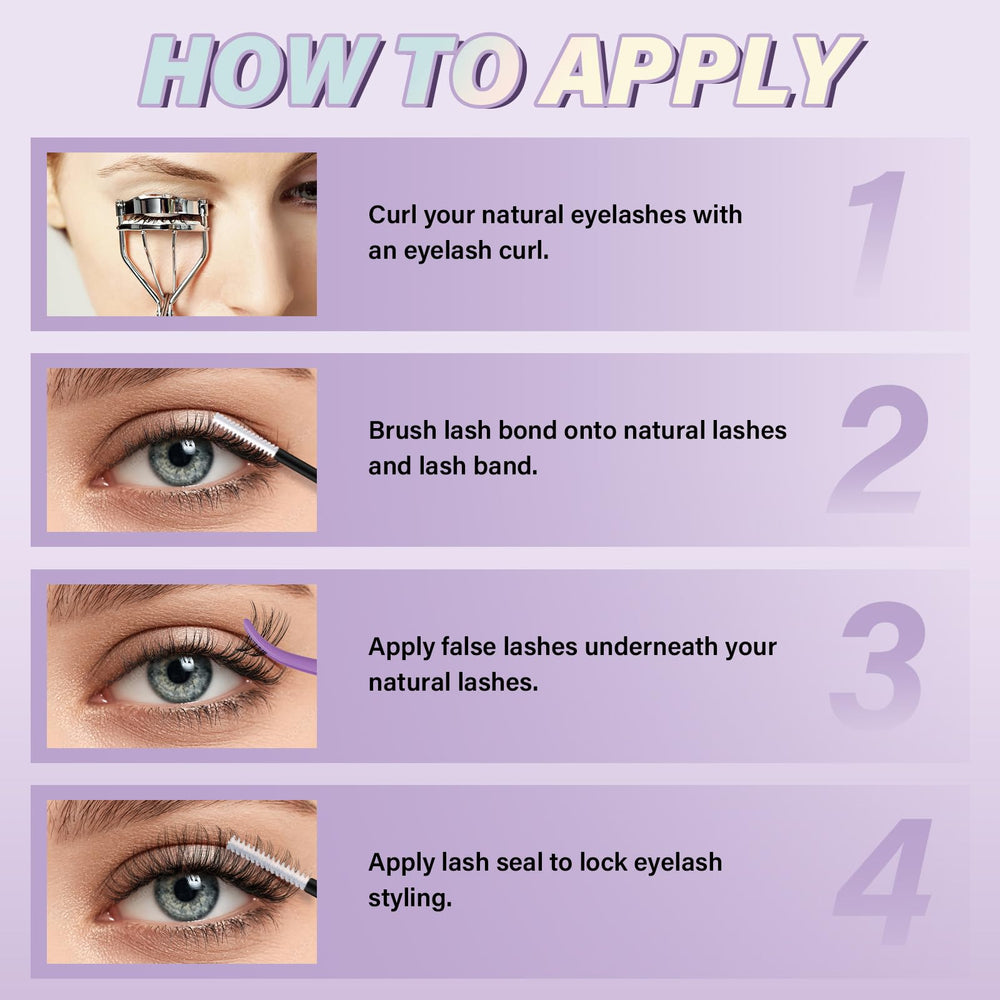 Remover oil included for safe, gentle removal.