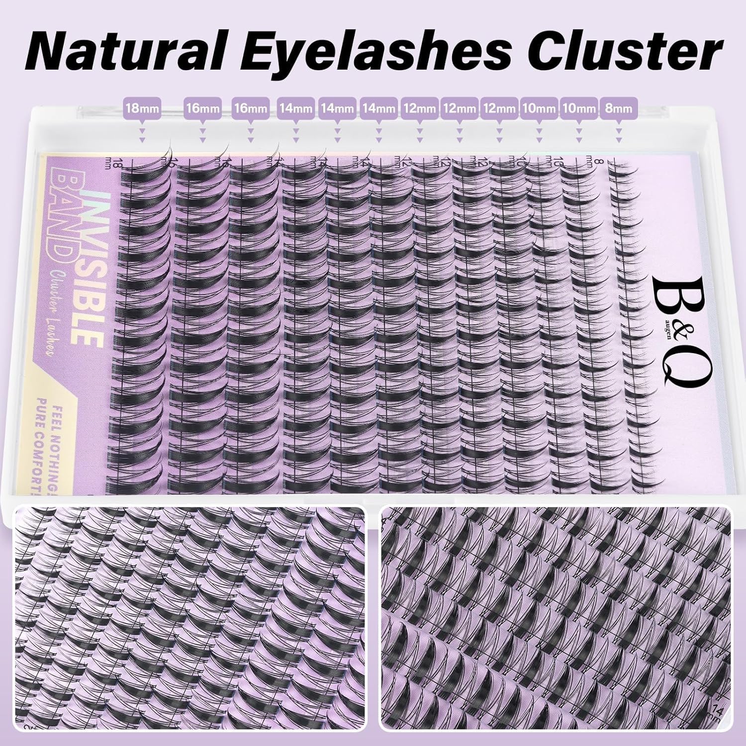B&Qaugen Waterproof lash clusters stay put through workouts