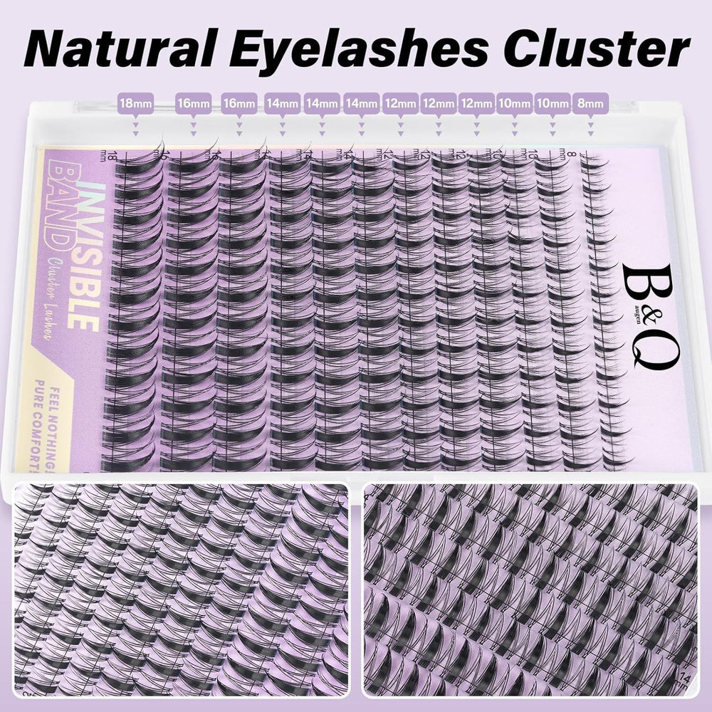 B&Qaugen Waterproof lash clusters stay put through workouts