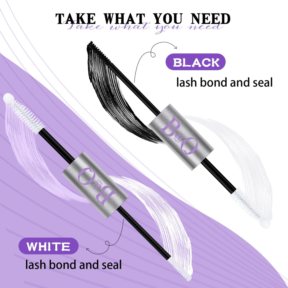 Waterproof lash glue bottle by B&Qaugen in use