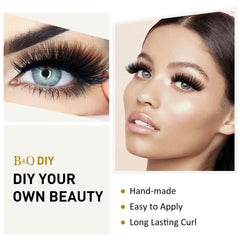 B&Qaugen DIY application-tweezers demonstrates easy placement.