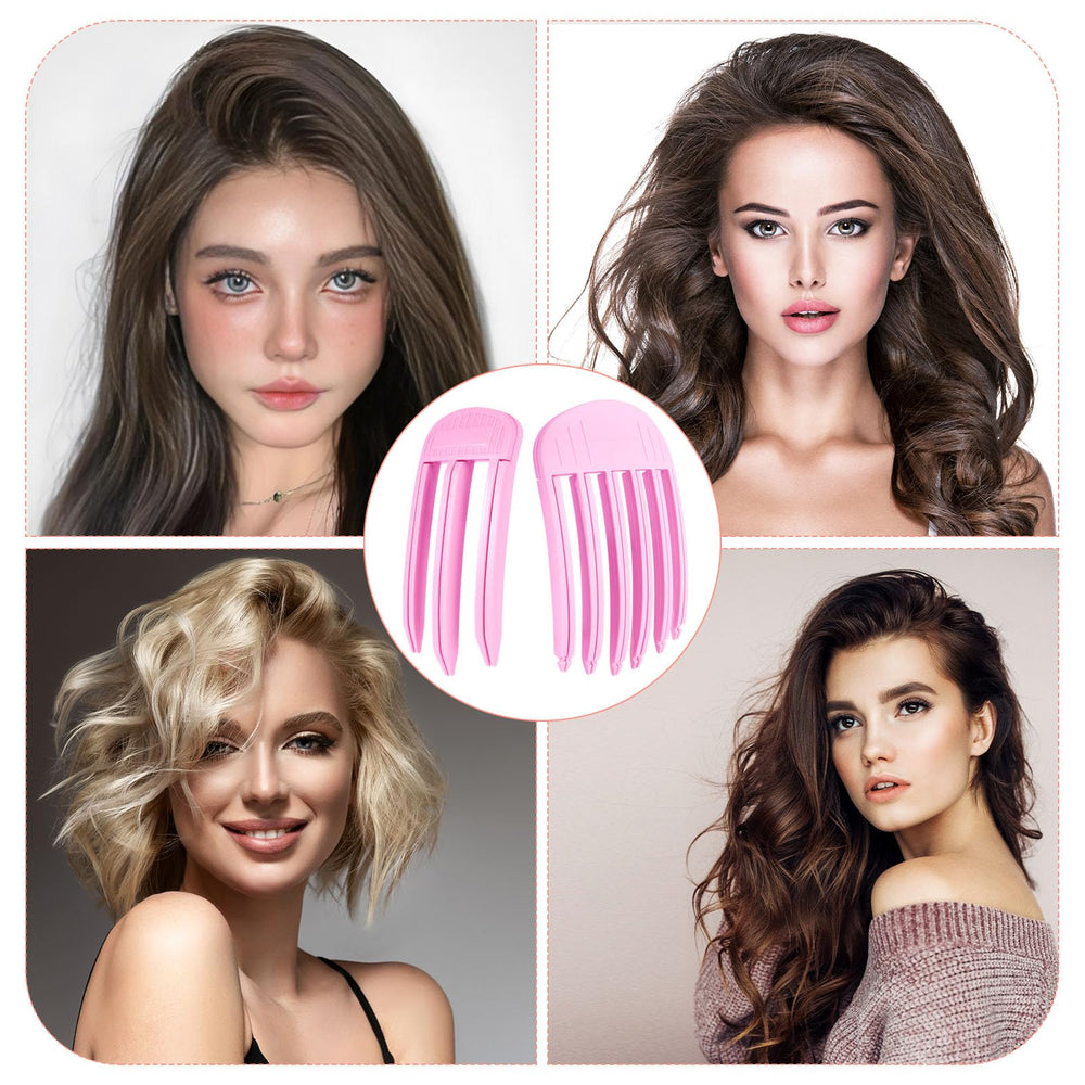 Branbox clip volumen rosa, uso con laca para fijar el look.