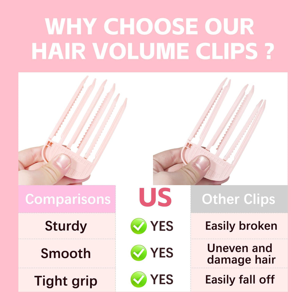 Branbox volumen cabello esponjoso rosado para estilo diario con fijación ligera