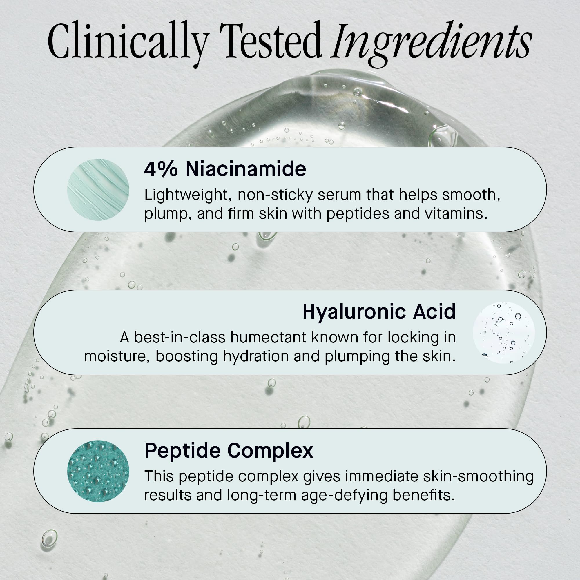 Brandefy No Needles serum applied during morning routine.