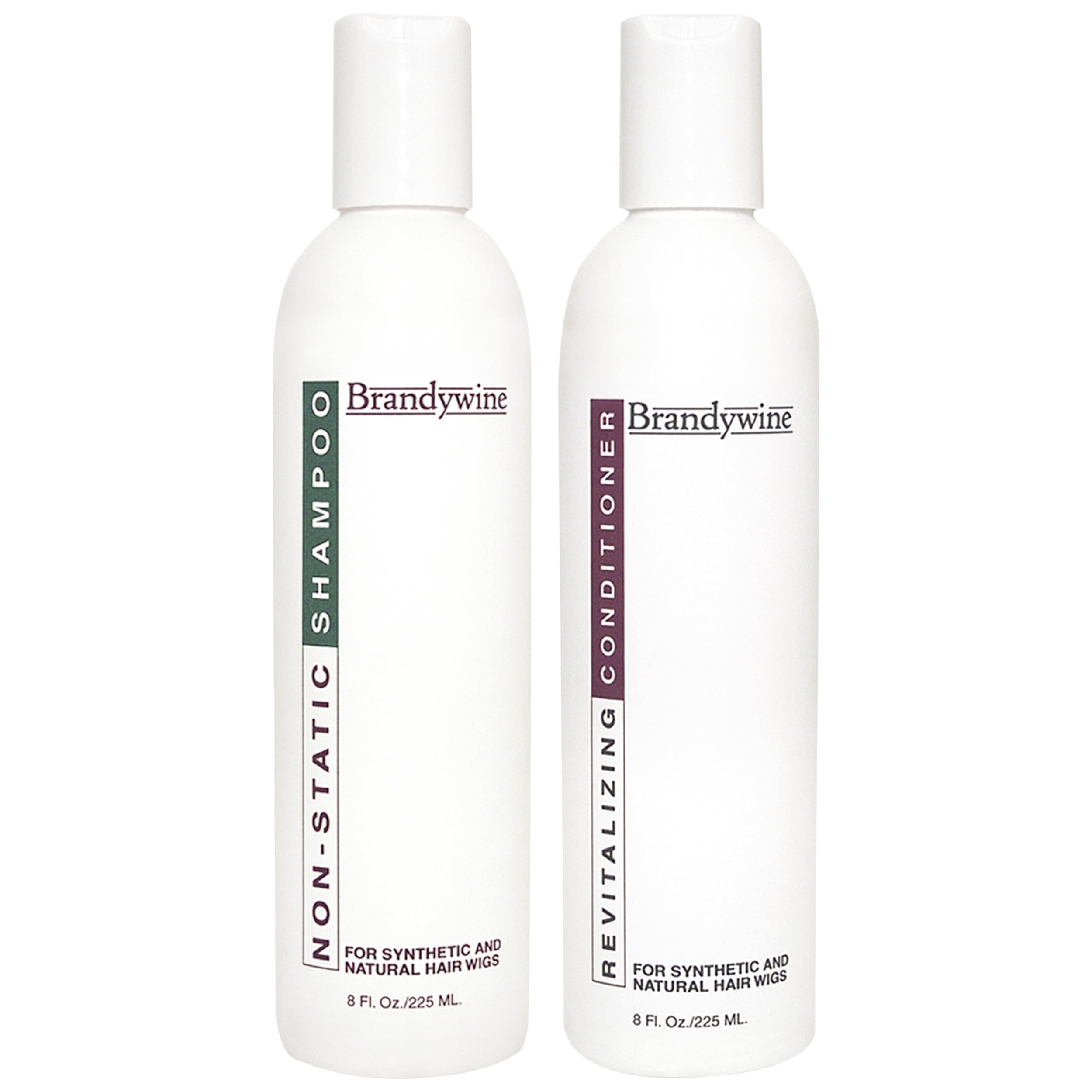 Brandywine Champú Antiestático: botella lista para limpiar y suavizar fibras.