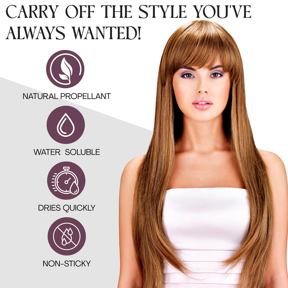 Brandywine Wig Spray: acabado no graso para uso diario.