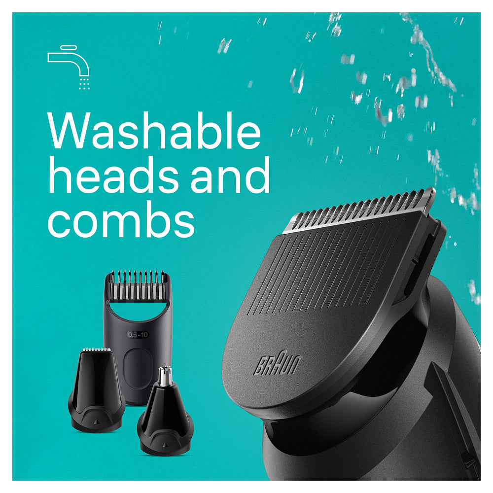 Braun all-in-one kit compact storage for travel grooming