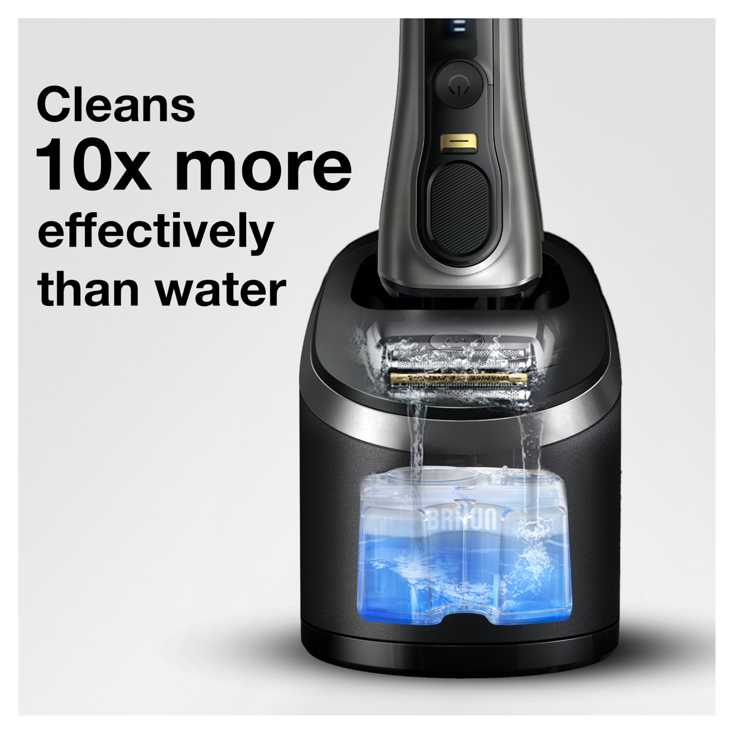 Compatible with any Clean&Charge unit for seamless integration into your shaving routine.