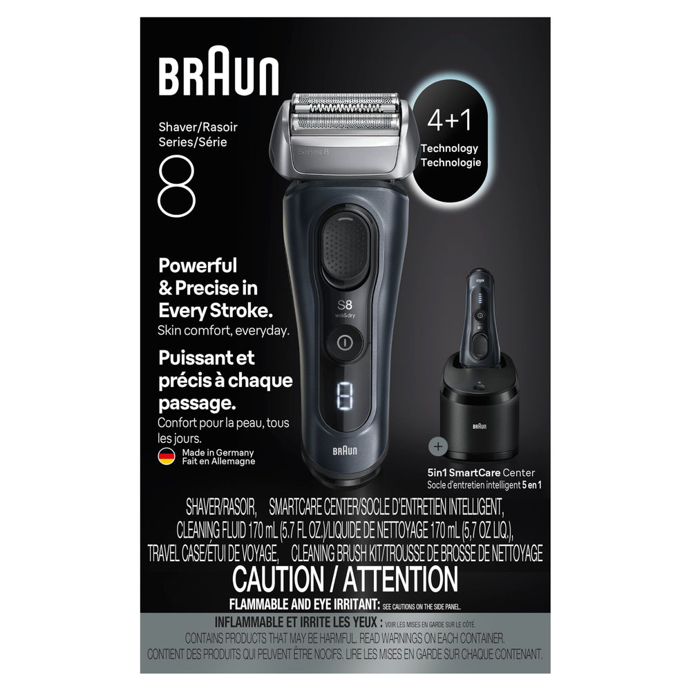 Braun gift set with deluxe holiday packaging.