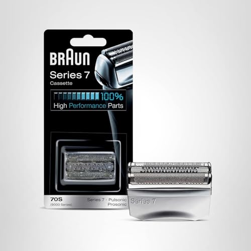 Braun replaceable shaver head durability for years of use.