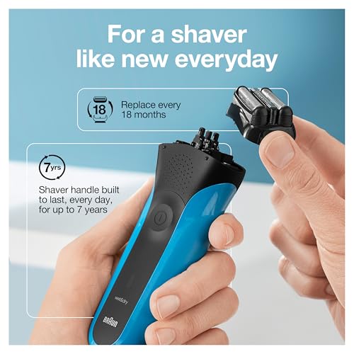 Braun Series 3 310s compact handle for comfortable control