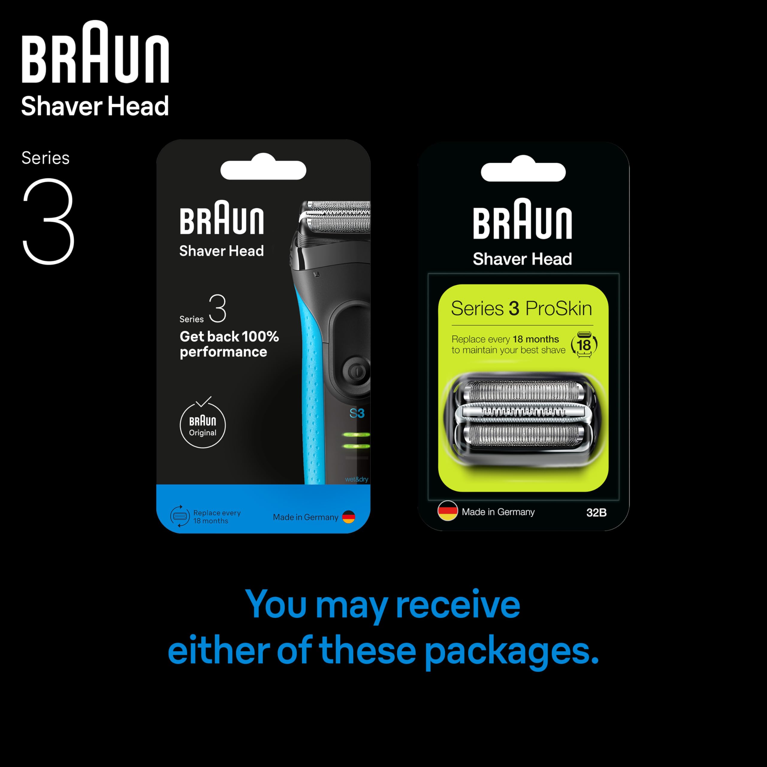 Maintenance tip image for regular cleaning to preserve shaving performance.