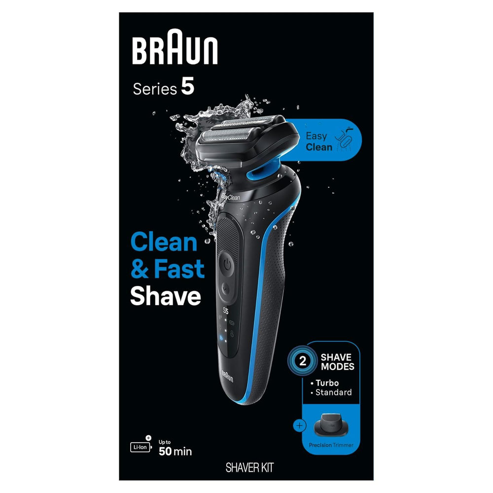 Braun Series 5 5118s German engineering for consistent performance.