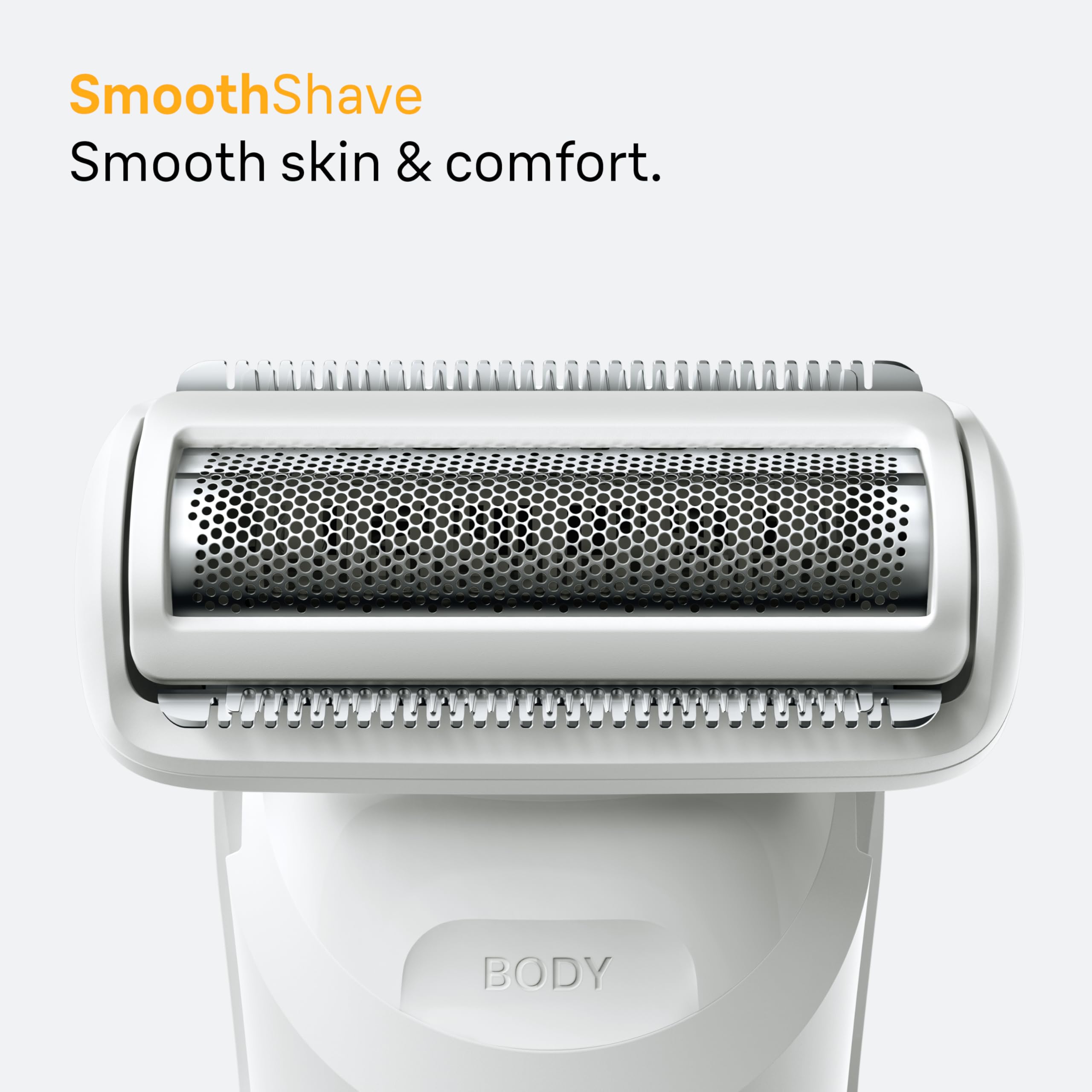 Sensitive Body Comb attachment guiding safe body grooming