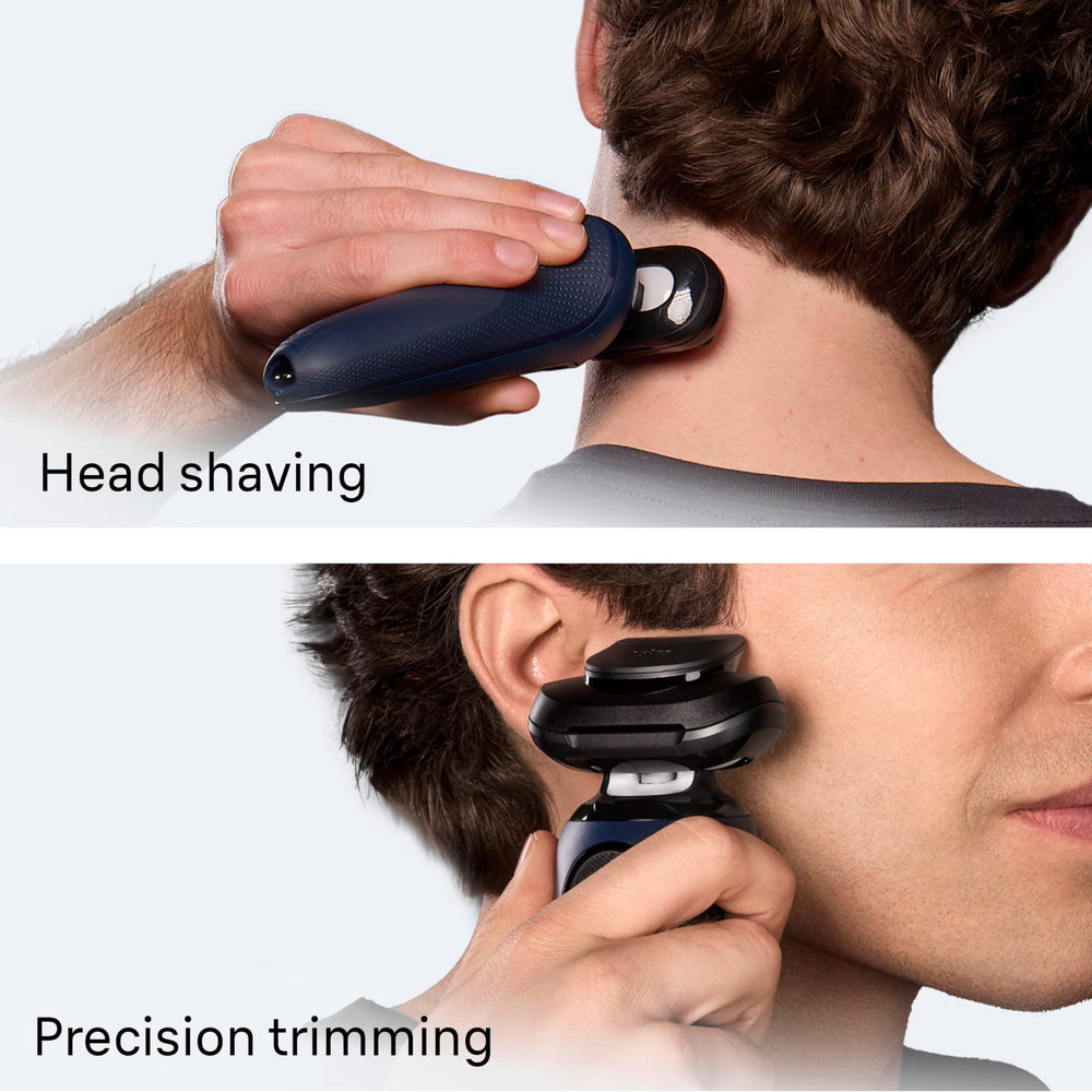 Braun Series 6 60-minute cordless runtime for travel.