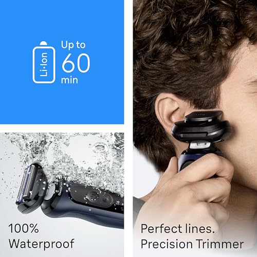 Braun Series 6 extra shave head boosts long-term performance.