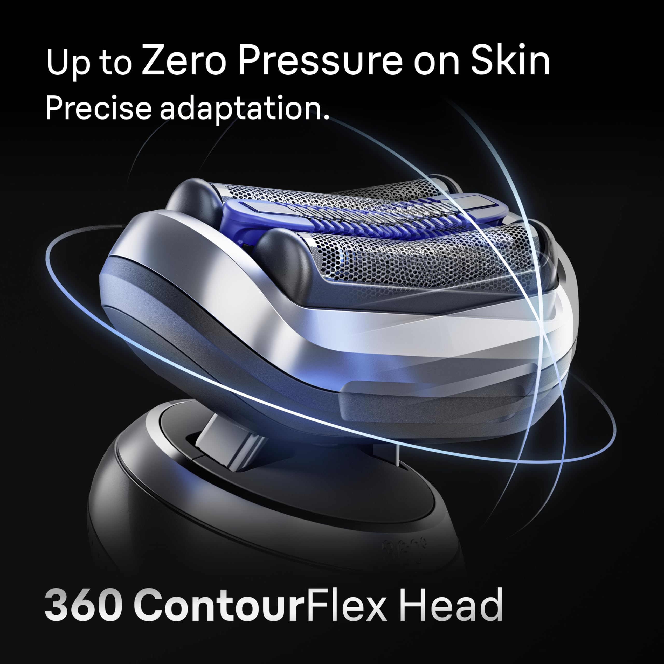 Braun Series 7 7171cc 360 flex head adapts to contours for a closer shave