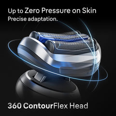 Braun Series 7 7171cc 360 flex head adapts to contours for a closer shave