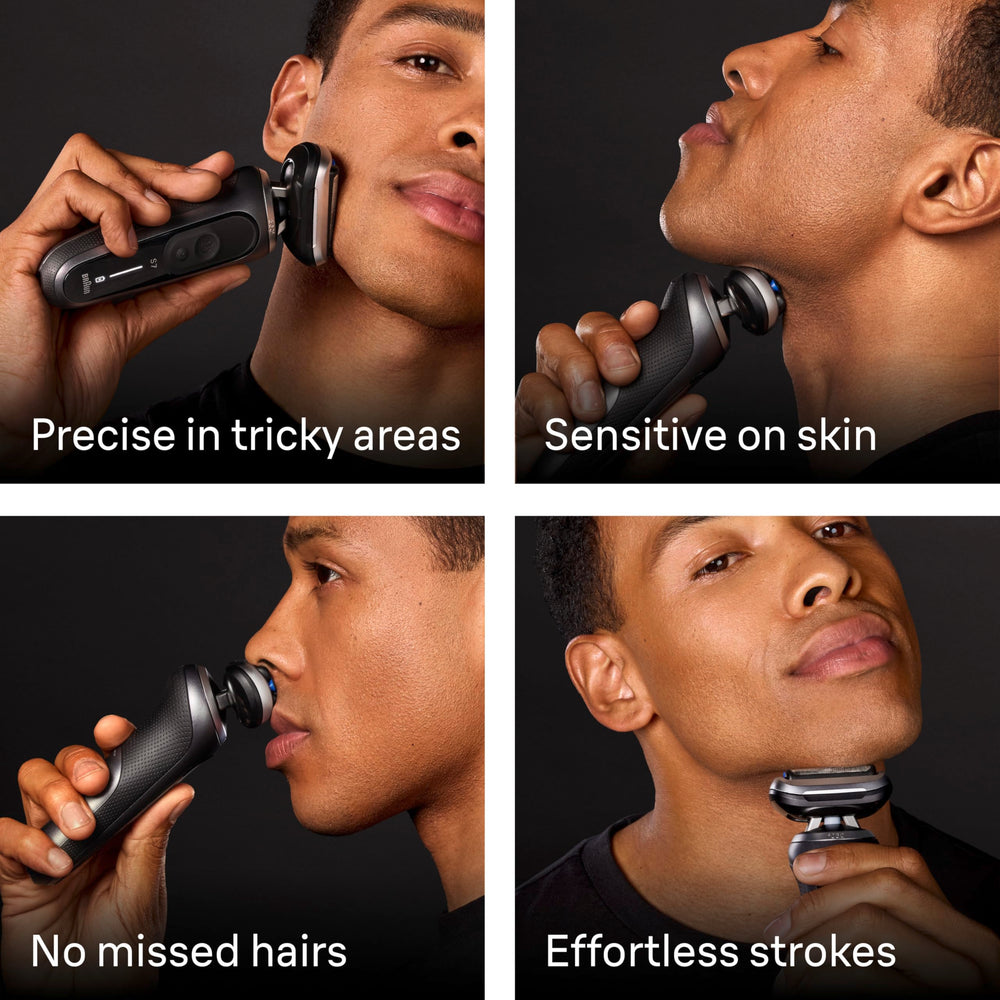 Braun Series 7 7171cc gentle mode protects sensitive skin during shaving