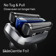 Braun Series 7 7171cc turbo mode delivers extra power for tough beard areas