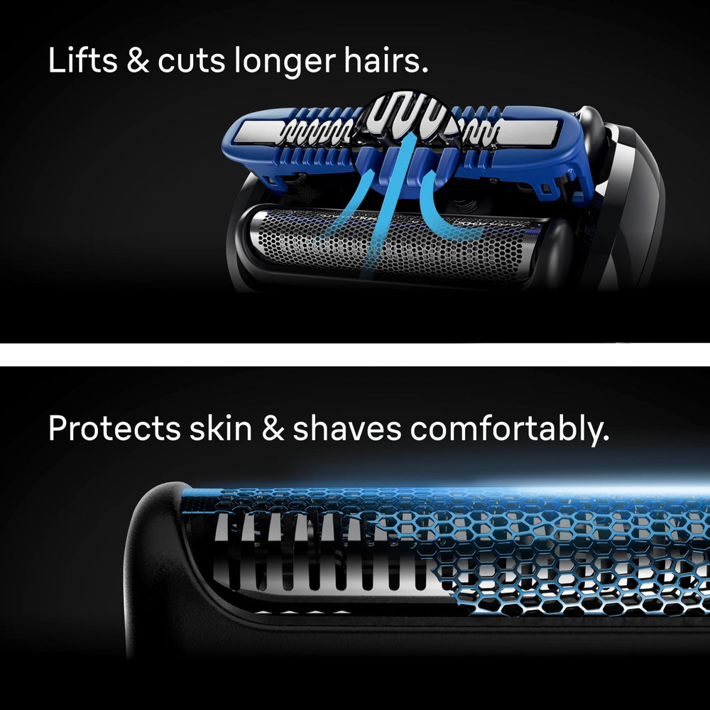 Braun Series 7 7171cc waterproof design supports all grooming environments