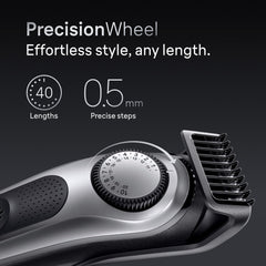 Braun Series 7 beard comb for precise length control.