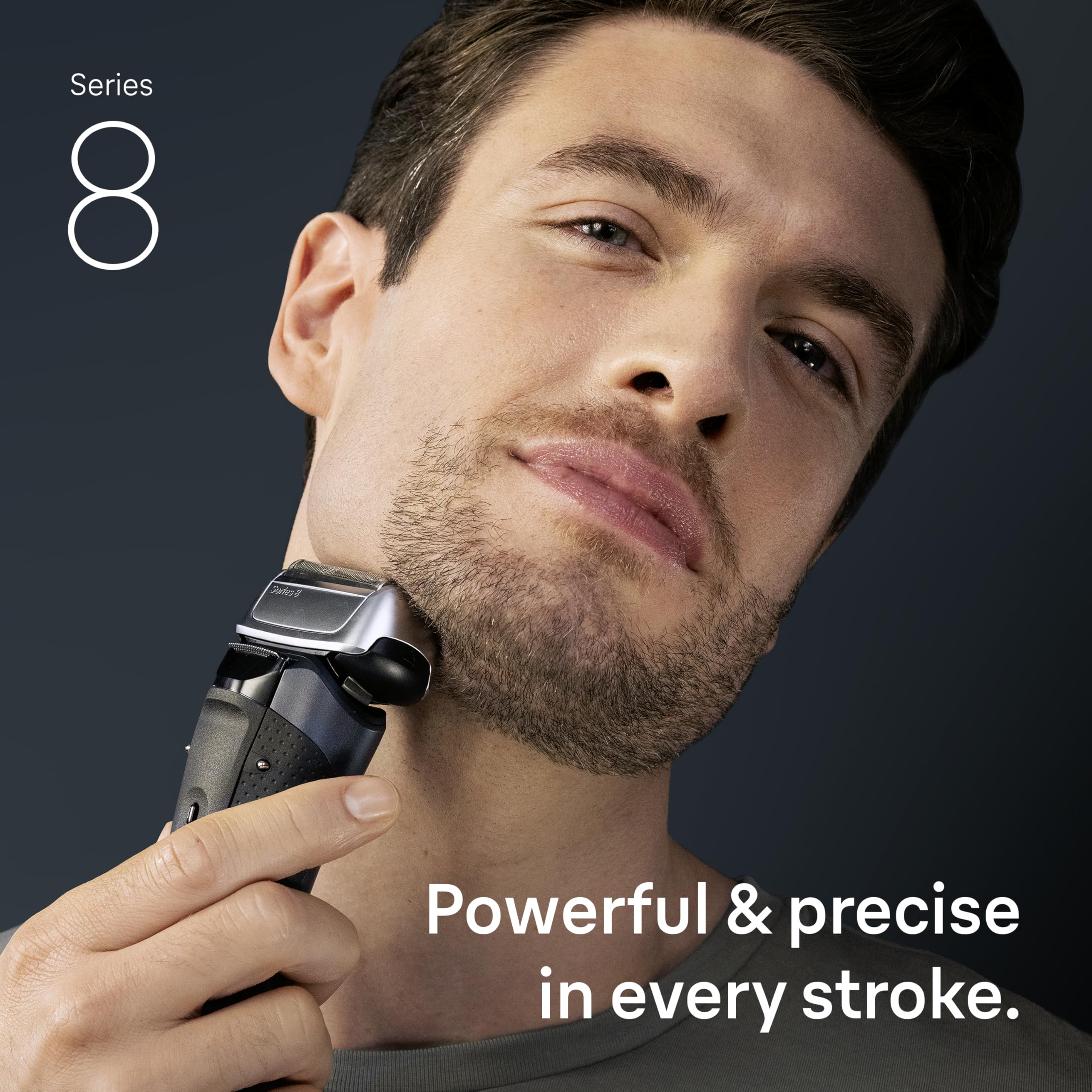 Braun wet and dry shaving flexibility for any routine.