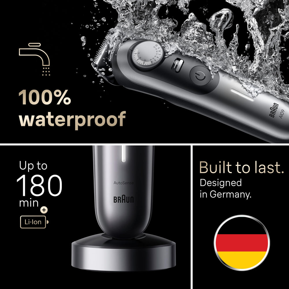 Braun Series 9 ear and nose trimmer head for clean entry