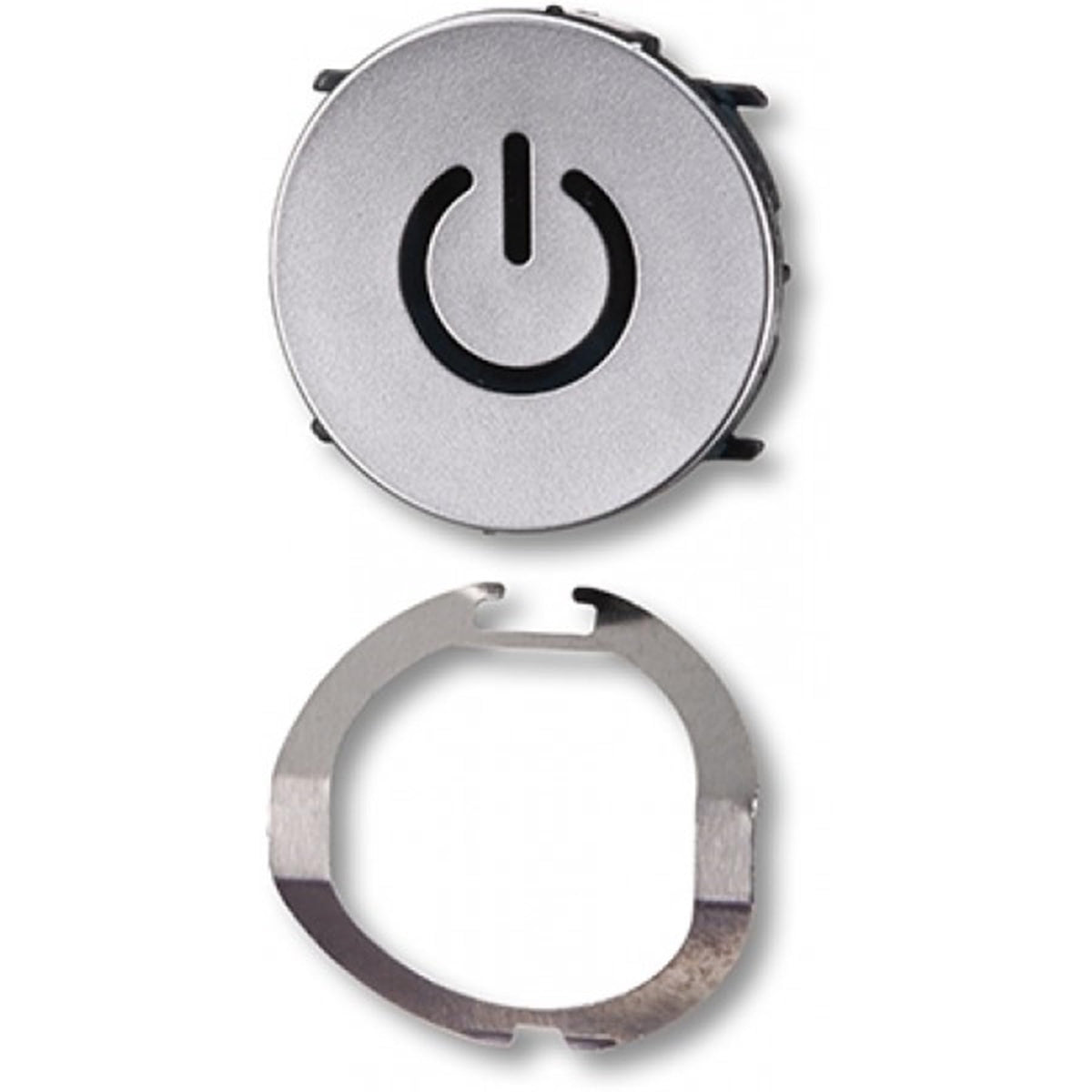 Braun Series 9 power button switch with spring for smooth reactivation and extended shaver life.
