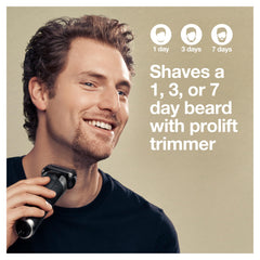 Braun Series 9 Pro 9465cc Sonic Technology enables faster, gentler strokes.