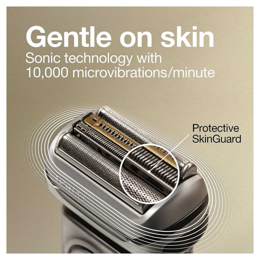 Braun Series 9 Pro 9477cc PowerCase provides extended battery life for weeks