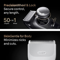 Braun Series 9 PRO beard stencil accessory for defined finishes.