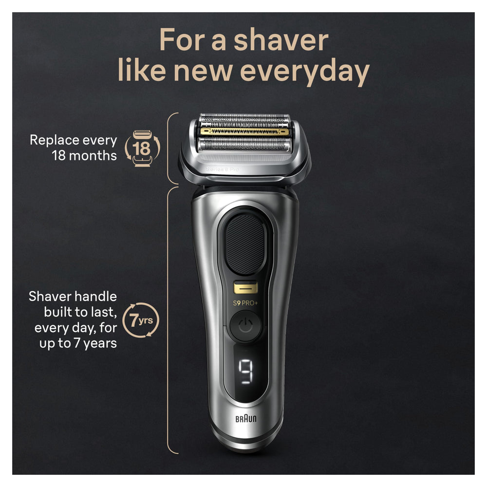 Braun Series 9 Pro+ 9517s German craftsmanship and premium materials