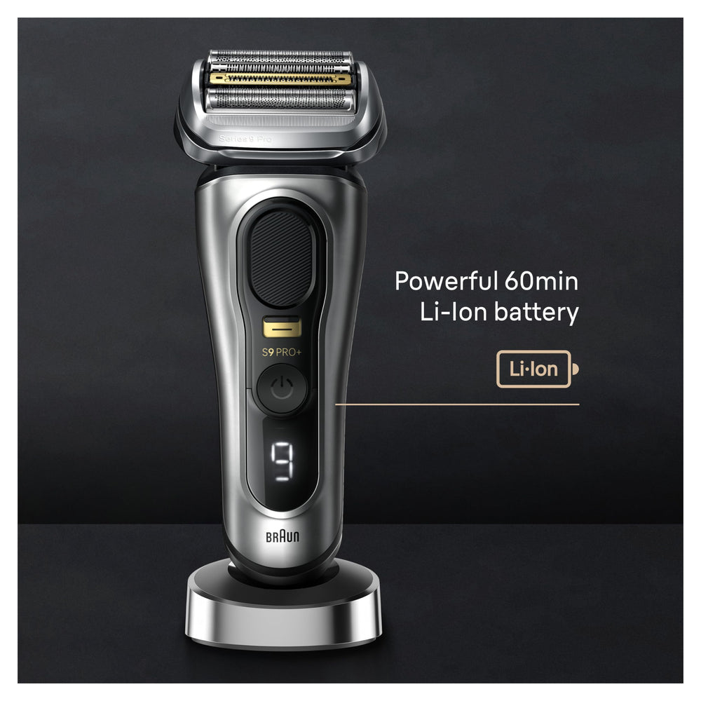 Braun Series 9 Pro+ 9517s waterproof for wet or dry use