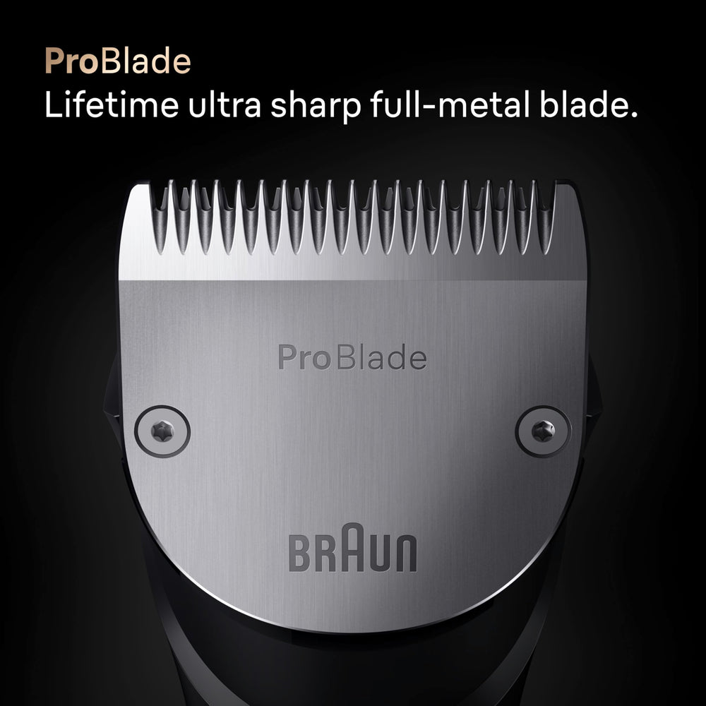 Braun Series 9 PRO titanium-coated body for durability