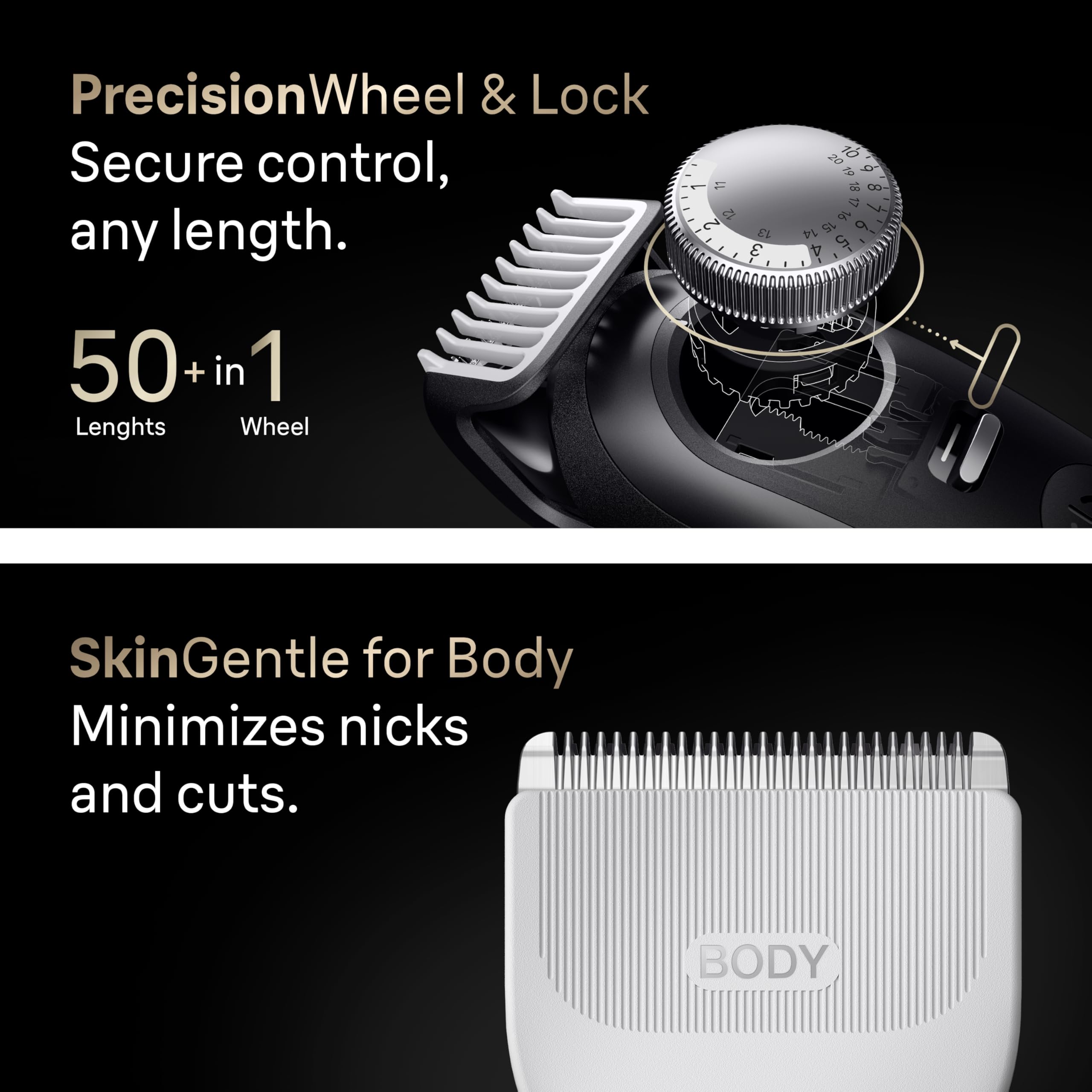 Braun Series 9 PRO wet and dry use for shower grooming