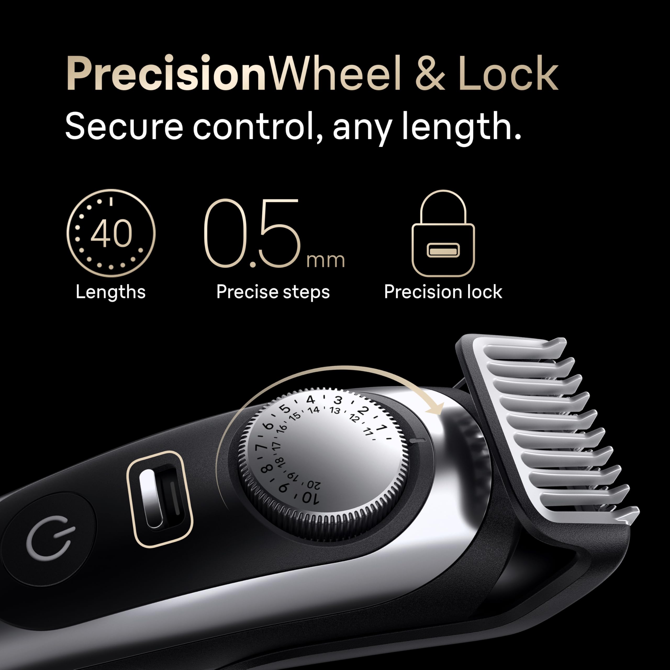 Braun Series 9 ProBlade trimmer head delivers smooth, efficient strokes