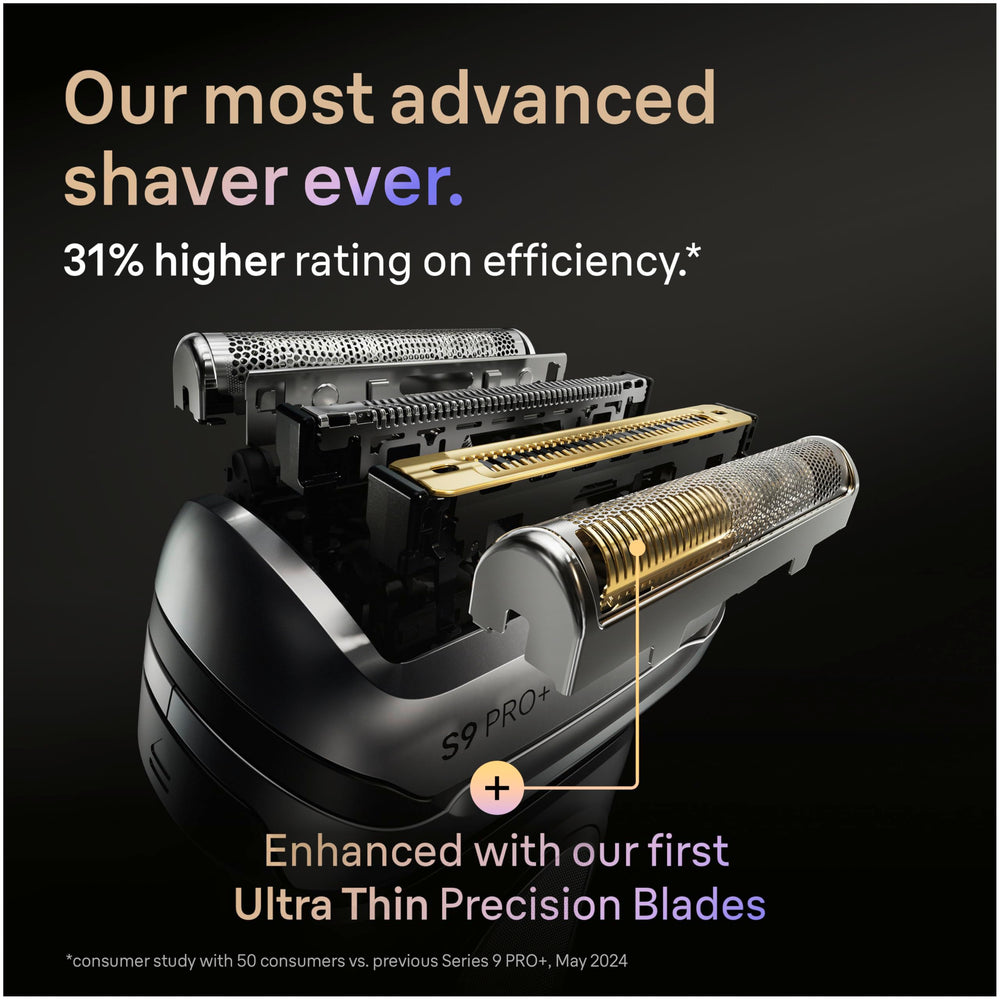 Braun Series 9 PRO+ ProTrimmer detail for edging facial hair