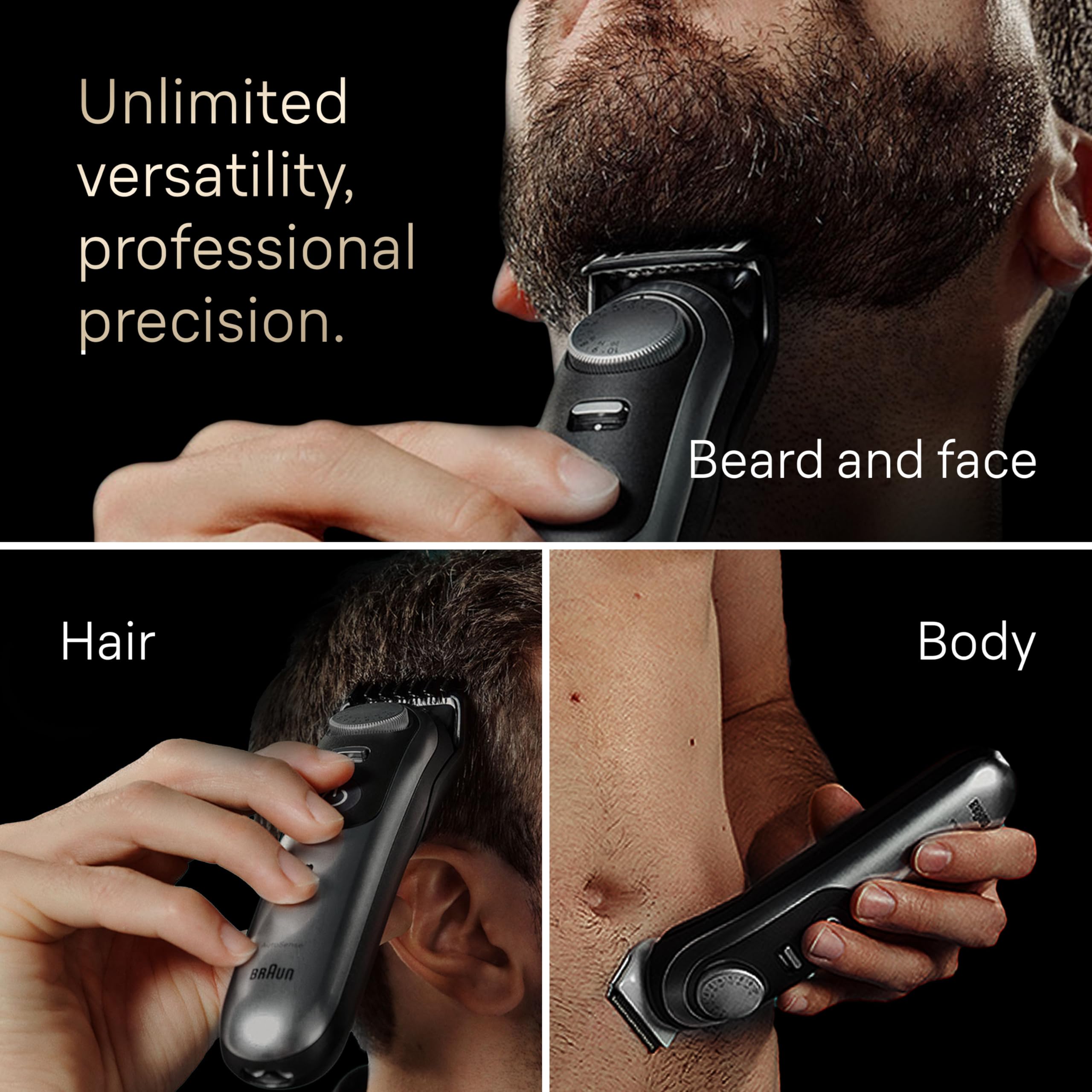 Braun Series 9 ProWheel 40-length settings highlight precise length control