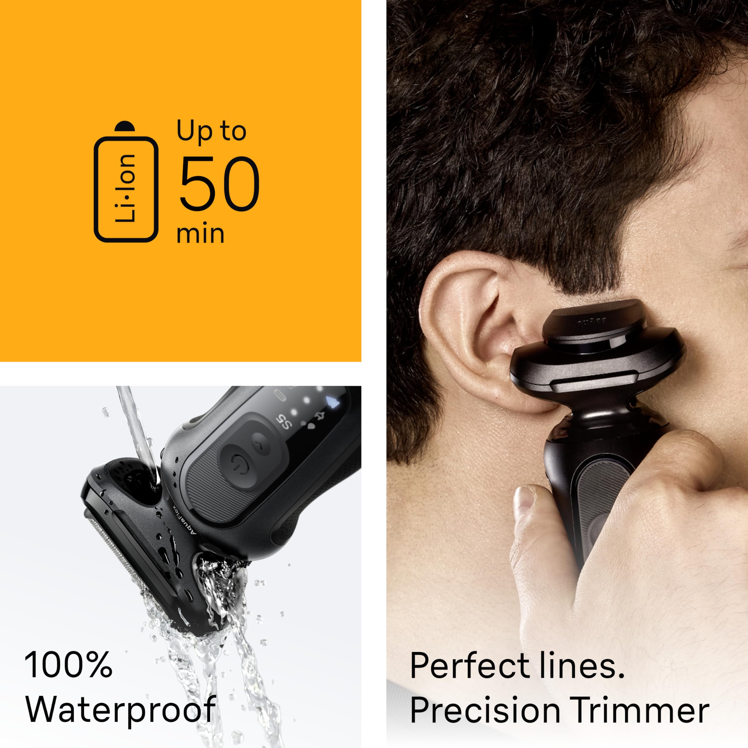 Braun Series 5 SmoothShave blade handles longer stubble without tugging
