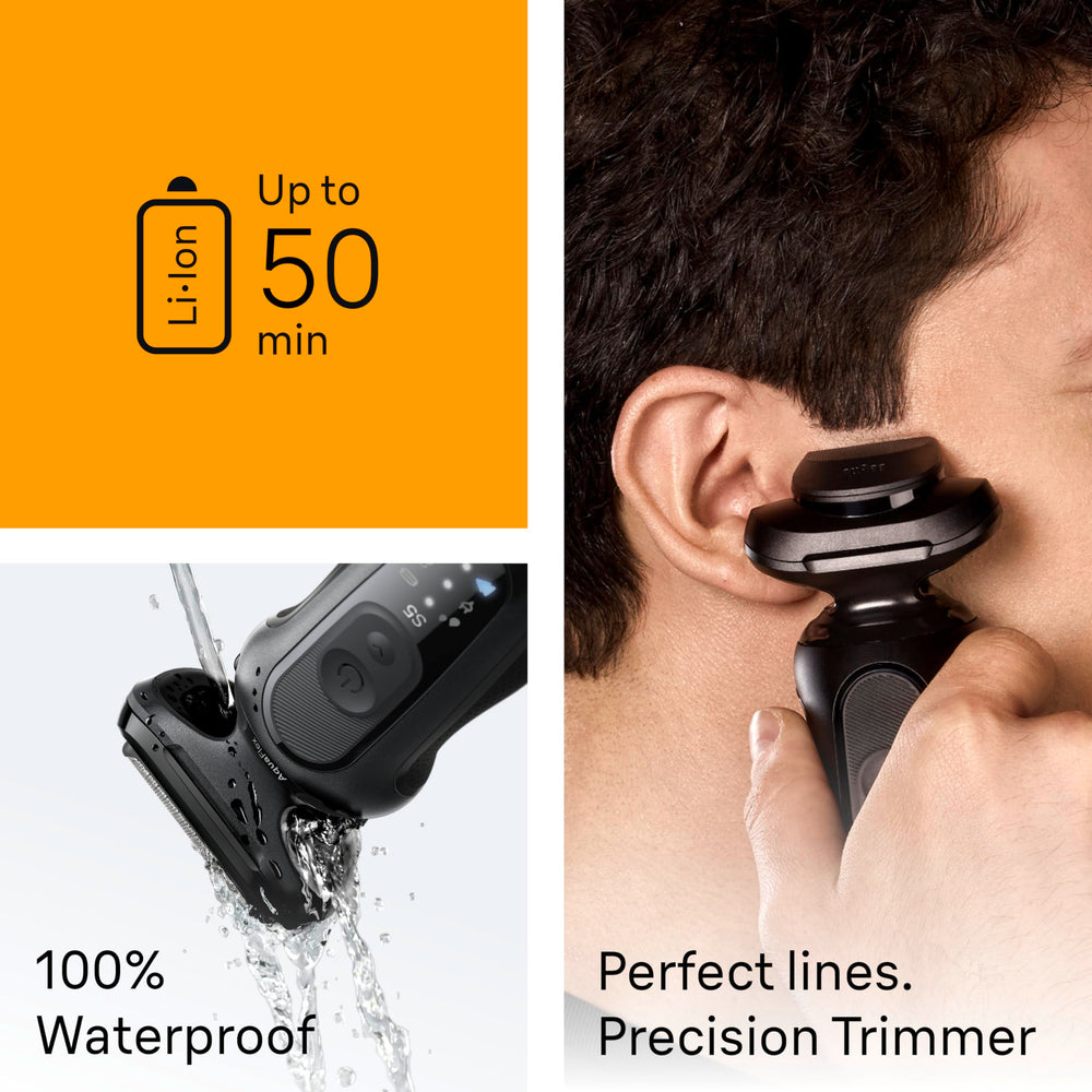 Braun Series 5 SmoothShave blade handles longer stubble without tugging