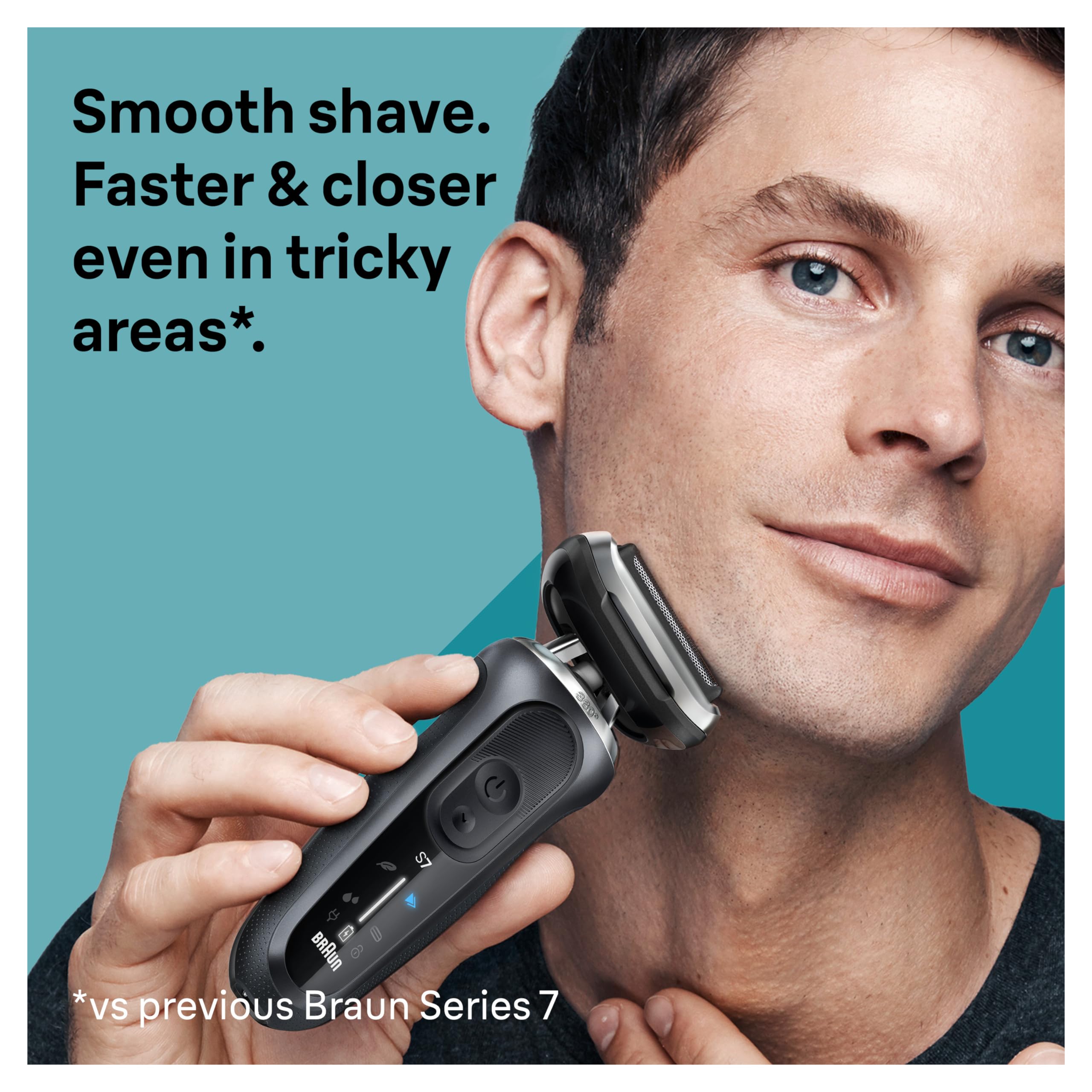 Gentle mode protects sensitive skin during daily grooming.