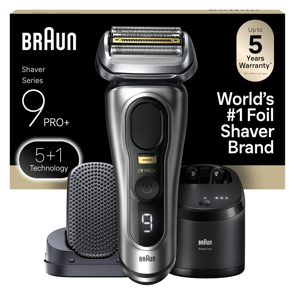 Braun Series 9 ProPlus procomfort head attachment closeup for gentle beard prep