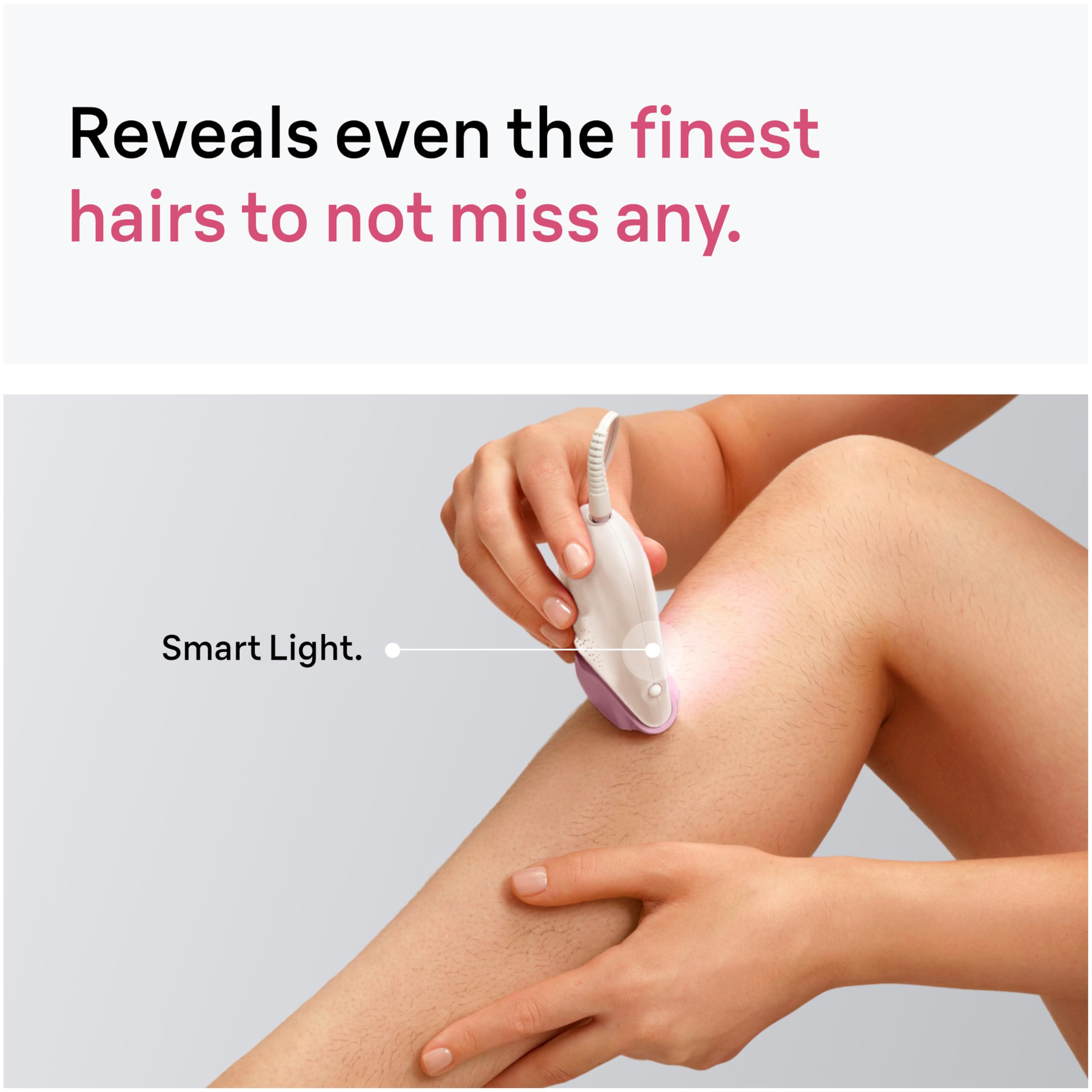 Using Braun Silk-épil 3-270 on leg for salon-like smooth skin at home