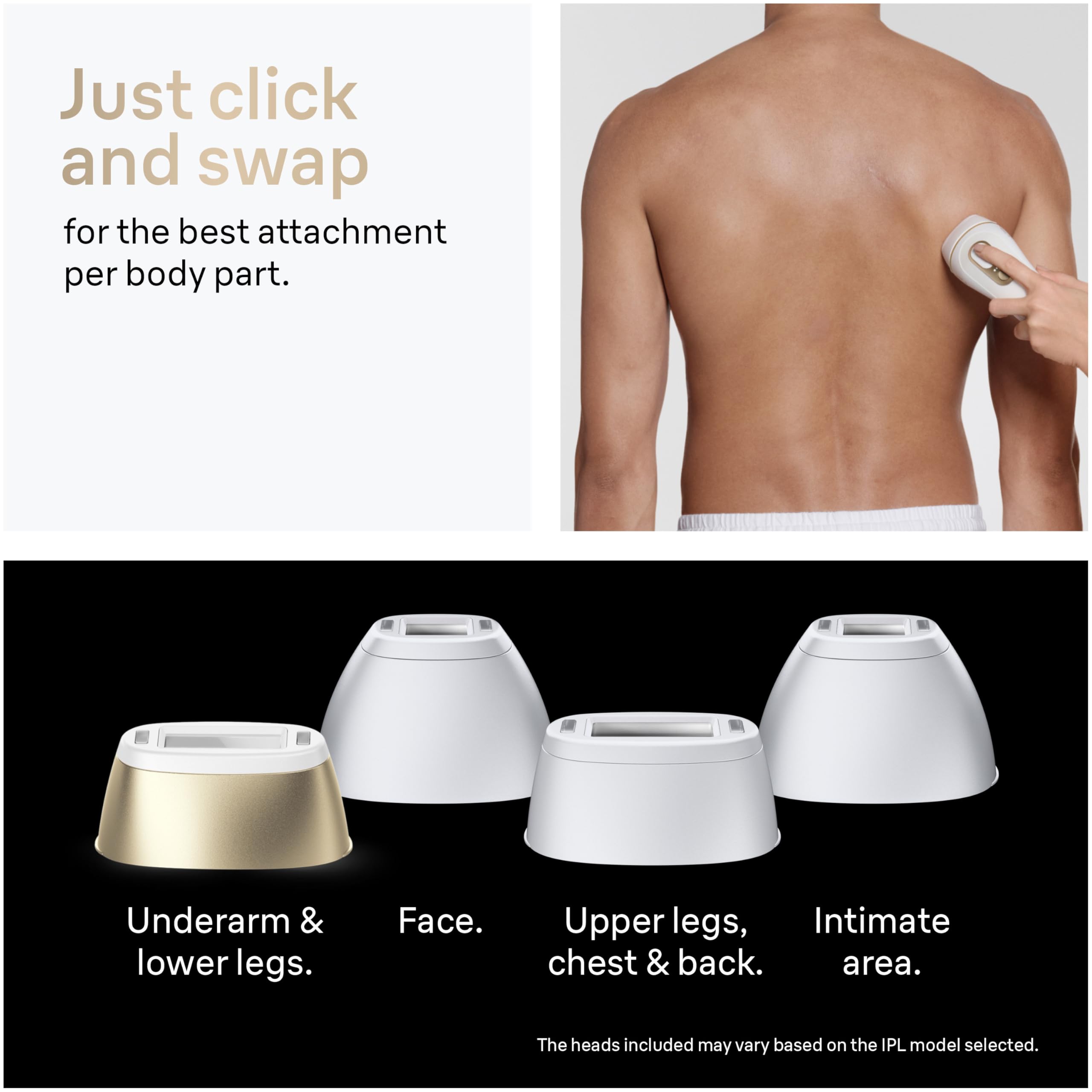 Braun Silk-expert Pro 5 facial session with sensitive mode for comfort.