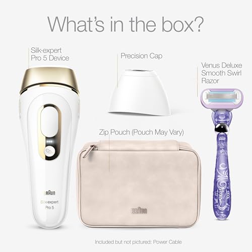 Braun Silk-expert Pro 5 treatment session setup and use.