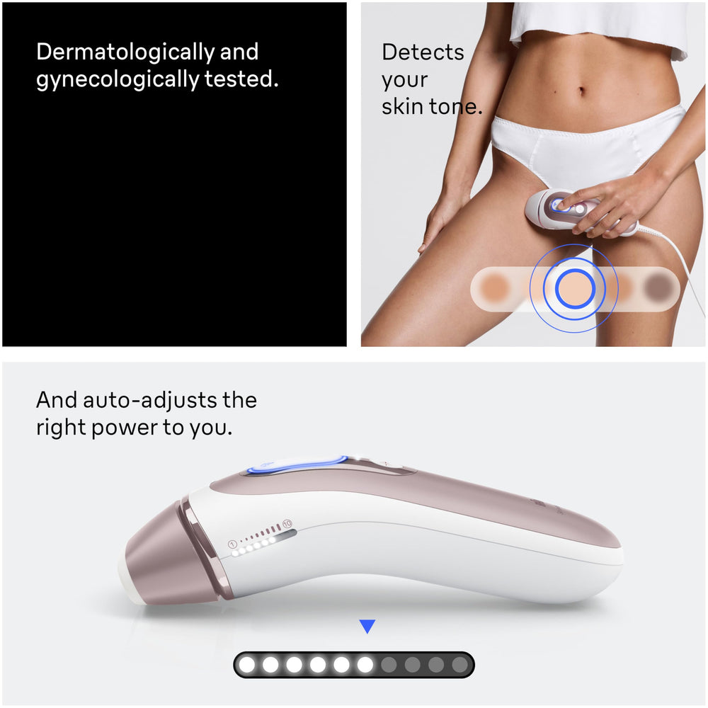 Braun body-use head designed for legs, arms, and torso comfort.
