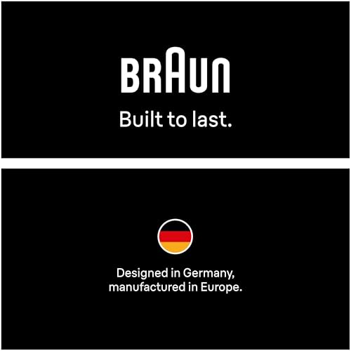 Braun premium design combines portability with durable construction.